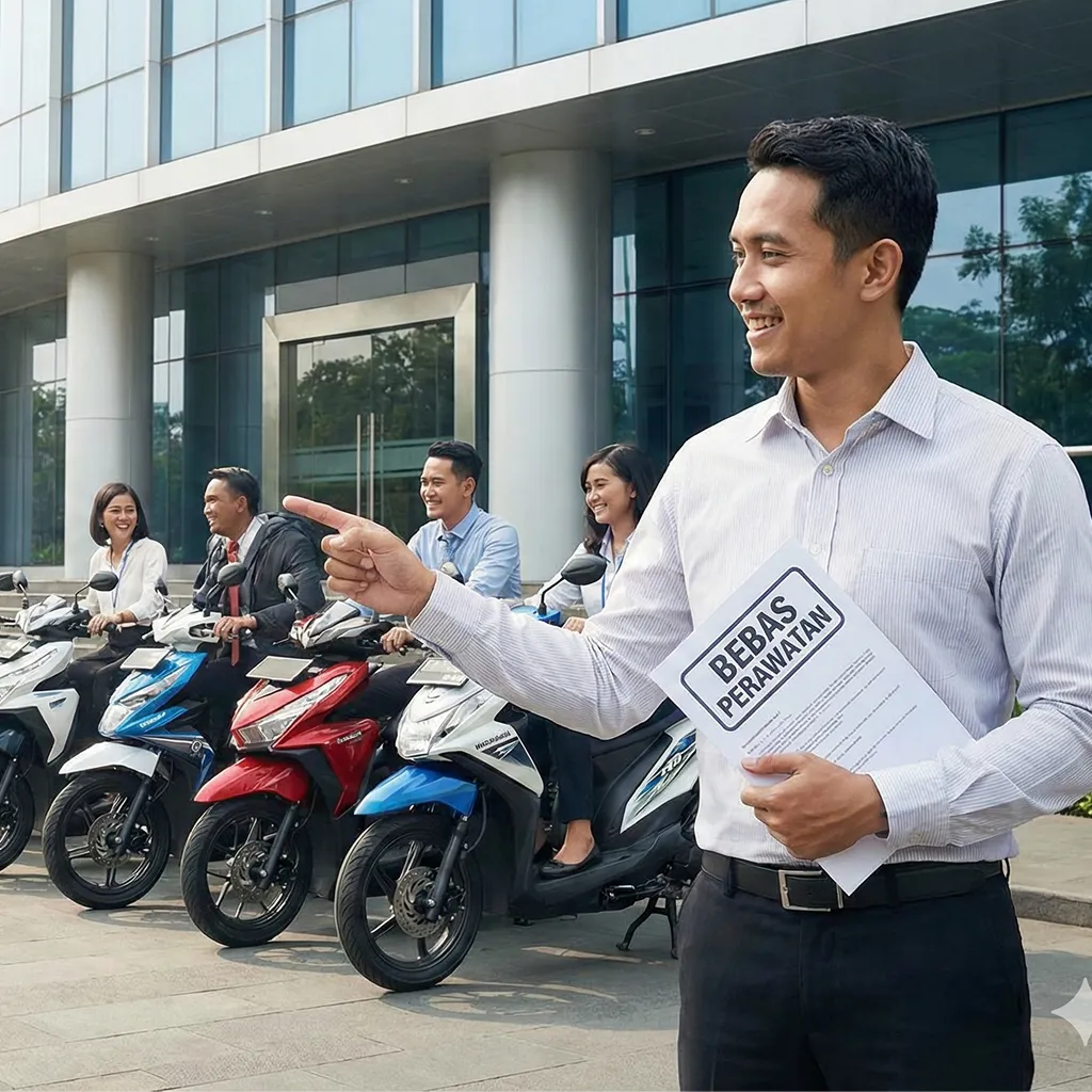 Sewa Motor Perusahaan Tanpa Beban Perawatan